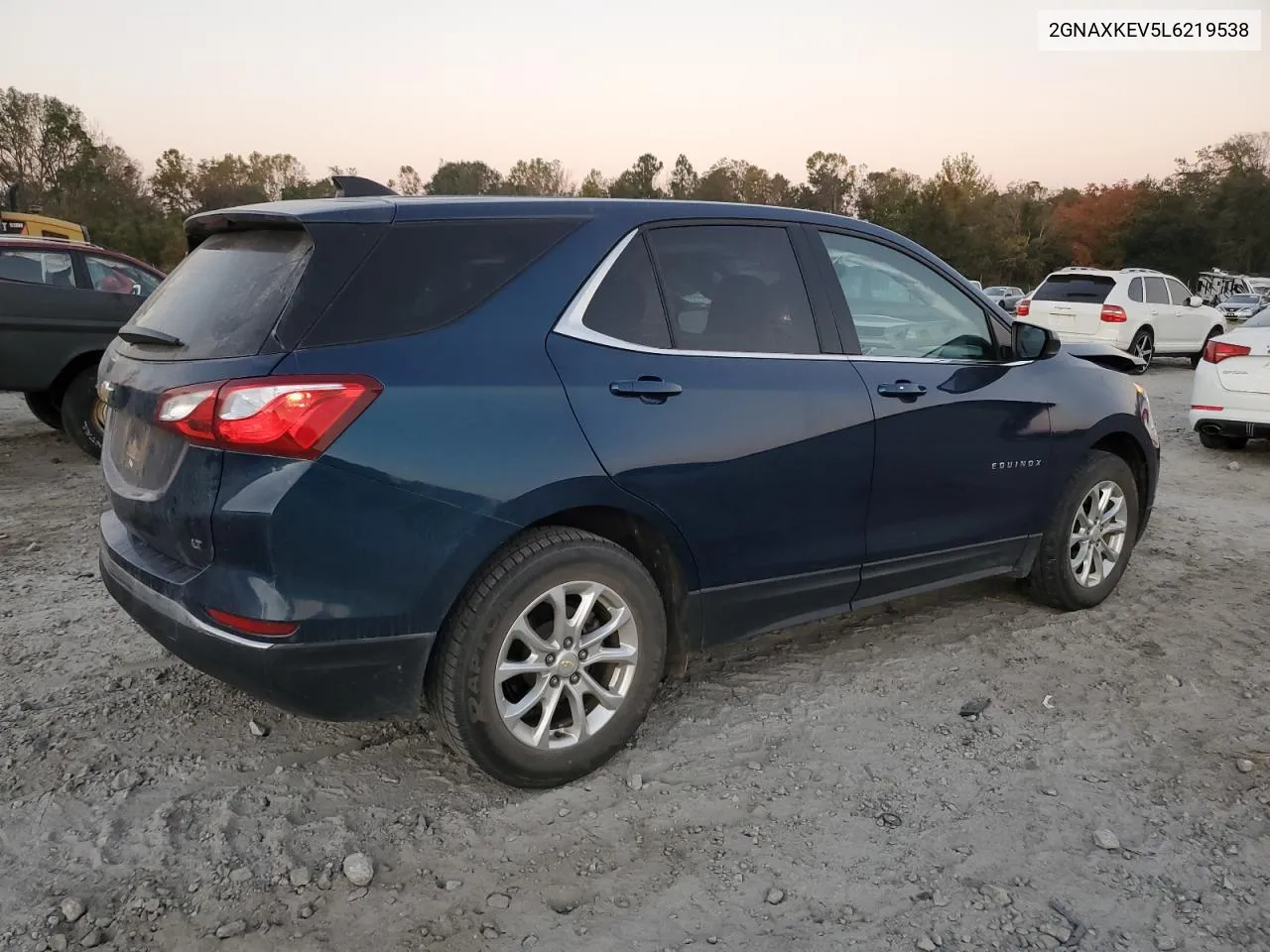 2020 Chevrolet Equinox Lt VIN: 2GNAXKEV5L6219538 Lot: 78031334