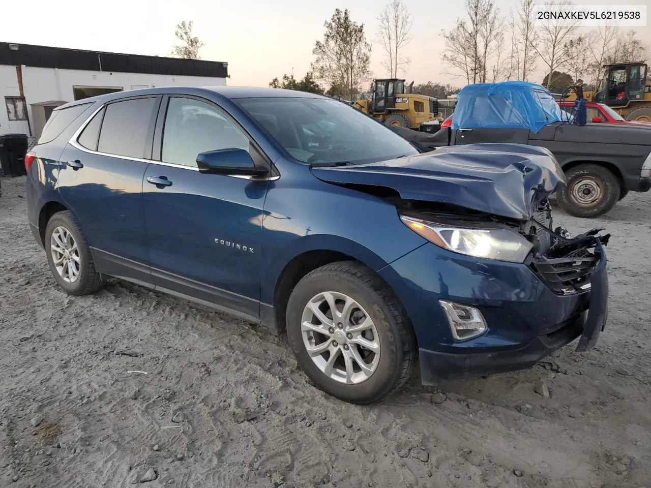 2020 Chevrolet Equinox Lt VIN: 2GNAXKEV5L6219538 Lot: 78031334