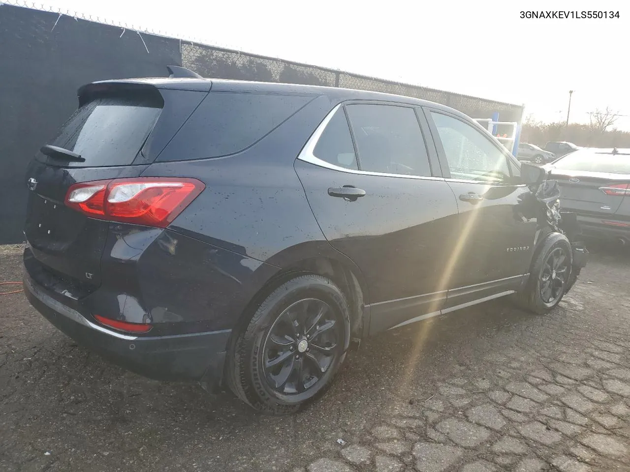 2020 Chevrolet Equinox Lt VIN: 3GNAXKEV1LS550134 Lot: 78053534