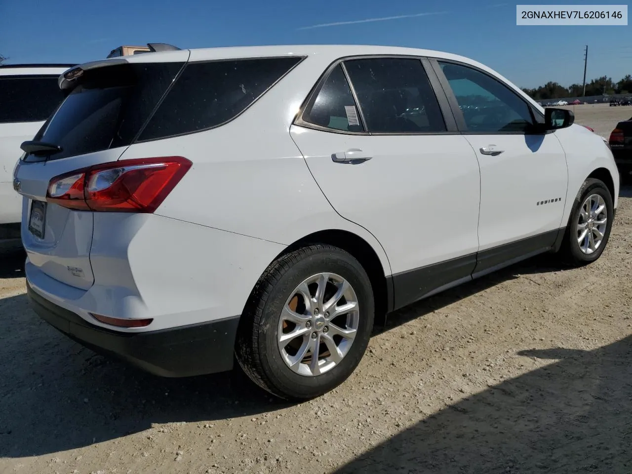 2020 Chevrolet Equinox Ls VIN: 2GNAXHEV7L6206146 Lot: 78156354