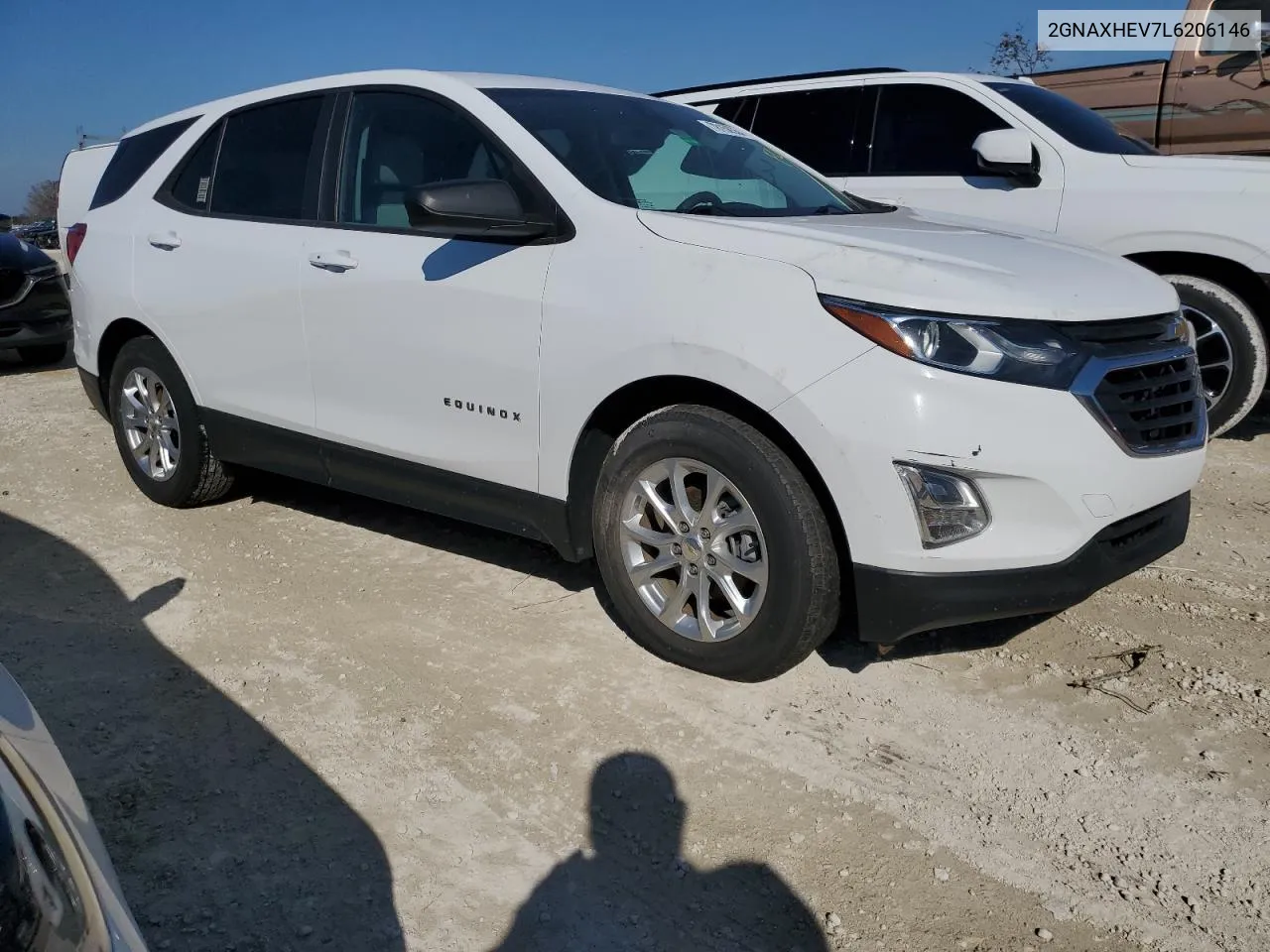 2020 Chevrolet Equinox Ls VIN: 2GNAXHEV7L6206146 Lot: 78156354