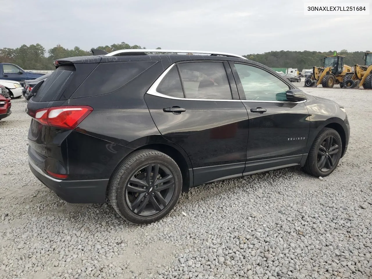 2020 Chevrolet Equinox Lt VIN: 3GNAXLEX7LL251684 Lot: 78175144