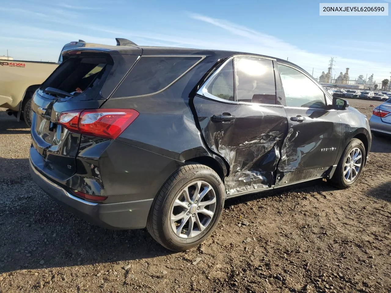 2020 Chevrolet Equinox Lt VIN: 2GNAXJEV5L6206590 Lot: 78196394