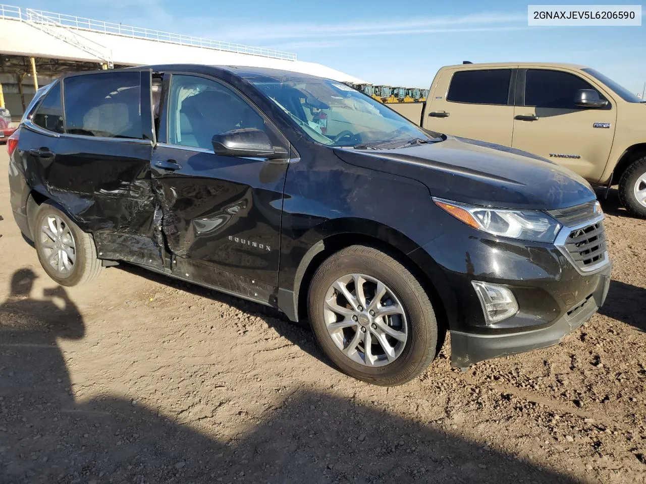 2020 Chevrolet Equinox Lt VIN: 2GNAXJEV5L6206590 Lot: 78196394