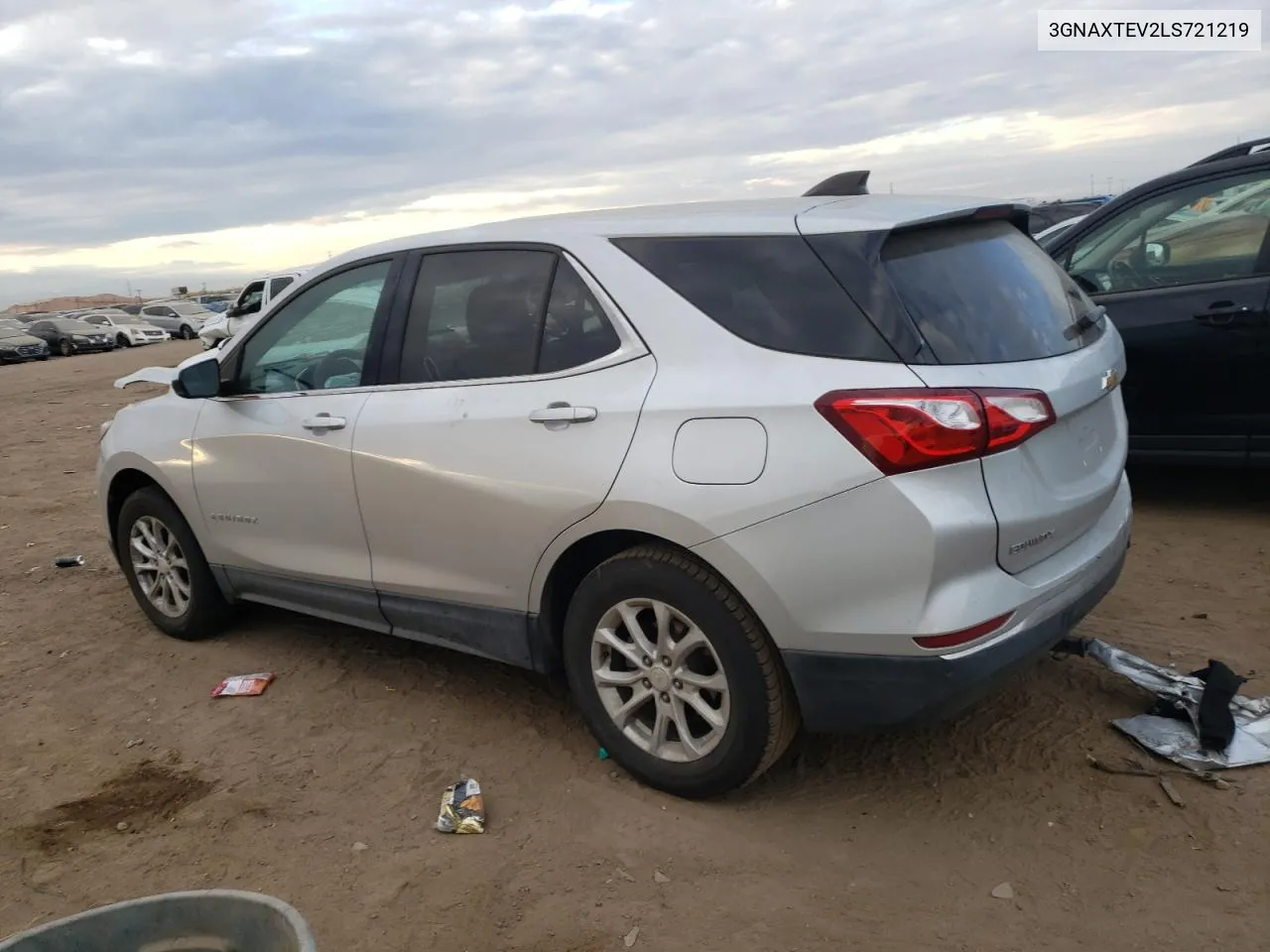 2020 Chevrolet Equinox Lt VIN: 3GNAXTEV2LS721219 Lot: 78209564