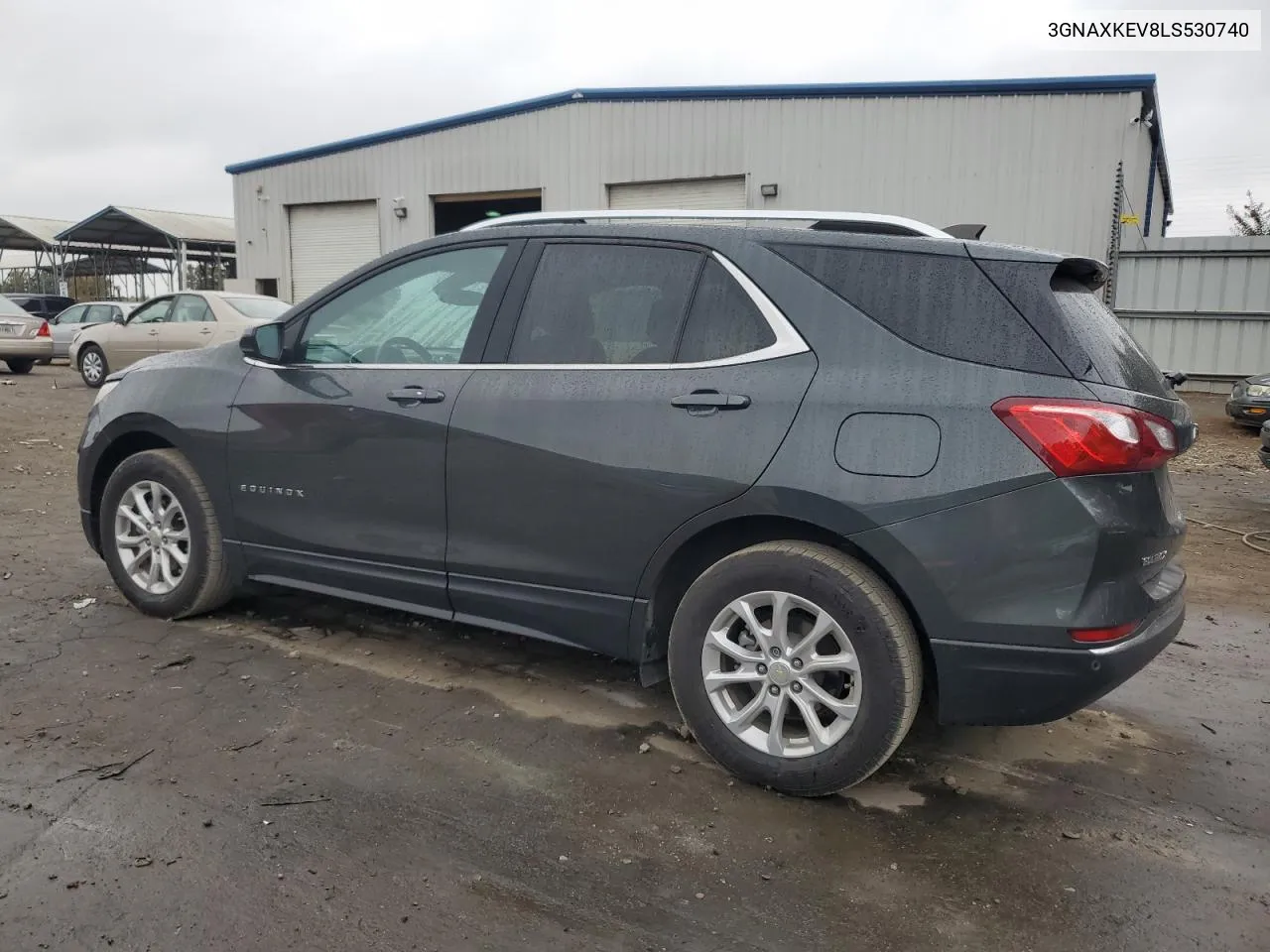 2020 Chevrolet Equinox Lt VIN: 3GNAXKEV8LS530740 Lot: 78255634