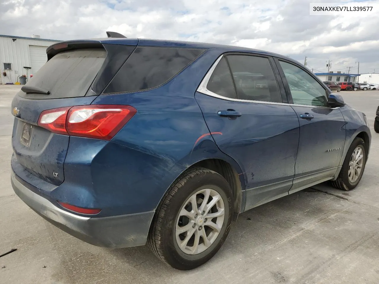 2020 Chevrolet Equinox Lt VIN: 3GNAXKEV7LL339577 Lot: 78275954