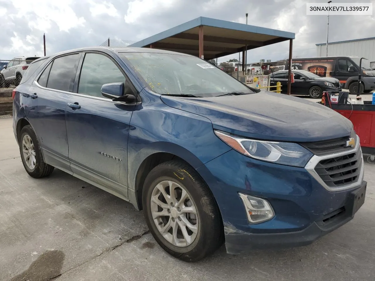 2020 Chevrolet Equinox Lt VIN: 3GNAXKEV7LL339577 Lot: 78275954