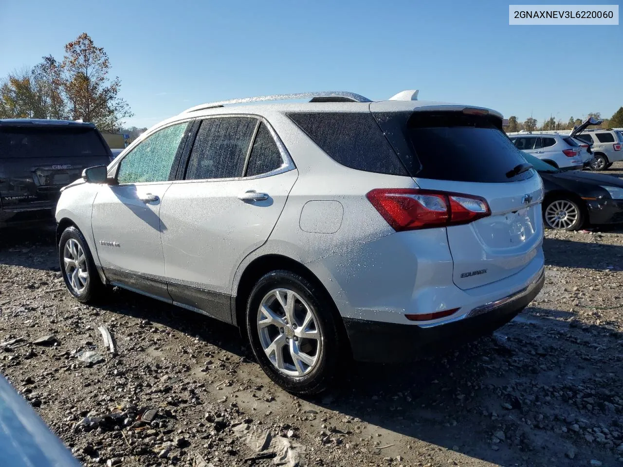 2020 Chevrolet Equinox Premier VIN: 2GNAXNEV3L6220060 Lot: 78277114