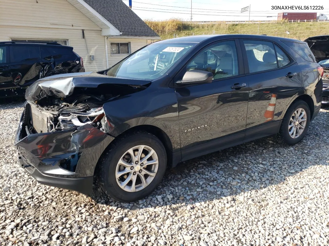 2020 Chevrolet Equinox Ls VIN: 3GNAXHEV6LS612226 Lot: 78287524