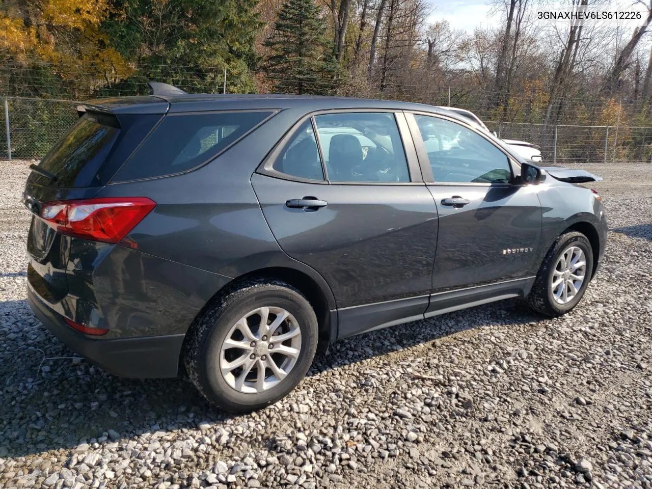 2020 Chevrolet Equinox Ls VIN: 3GNAXHEV6LS612226 Lot: 78287524