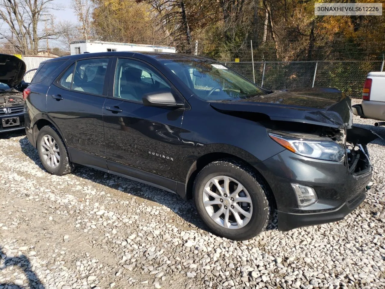 2020 Chevrolet Equinox Ls VIN: 3GNAXHEV6LS612226 Lot: 78287524