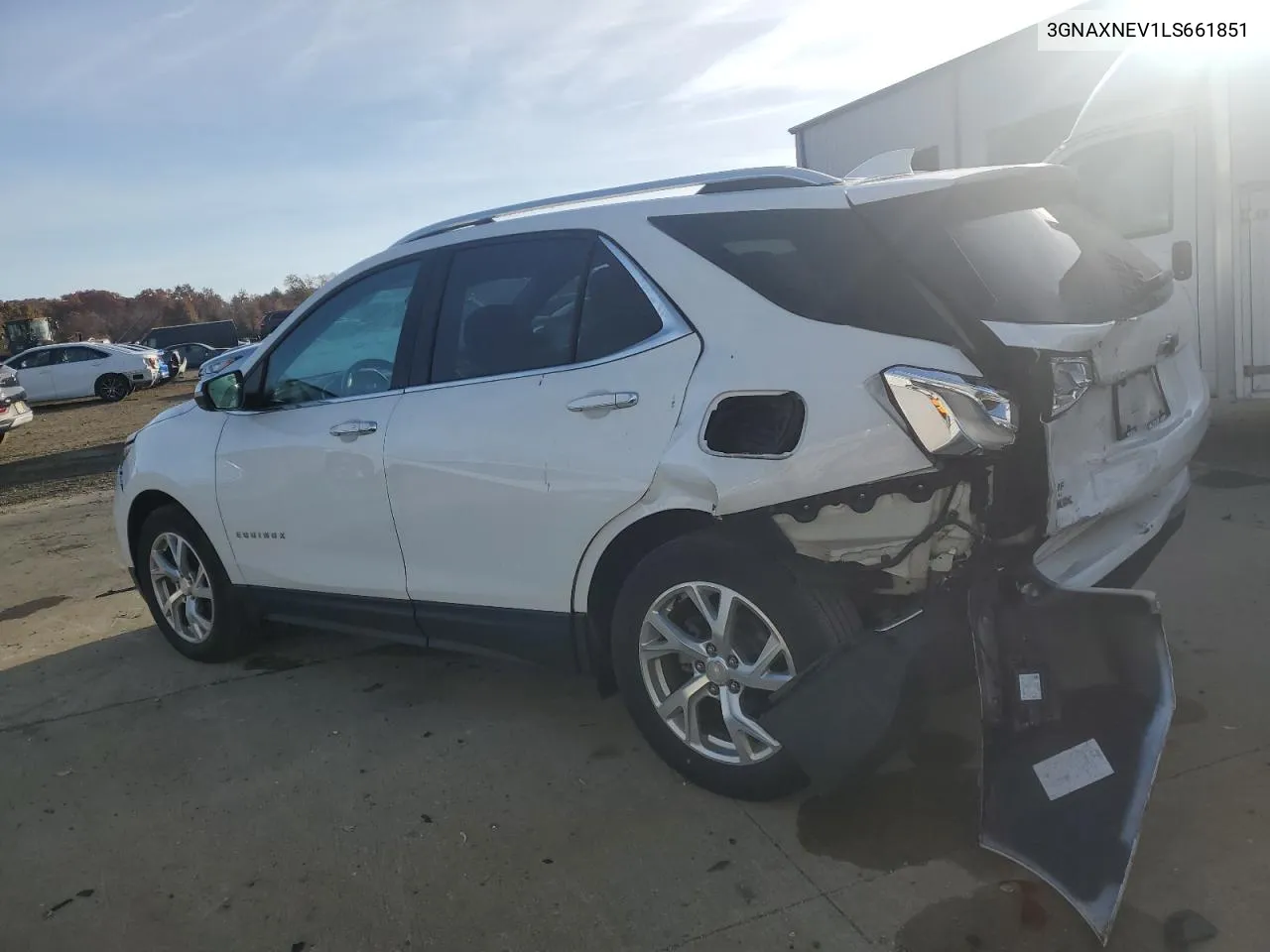 2020 Chevrolet Equinox Premier VIN: 3GNAXNEV1LS661851 Lot: 78296664