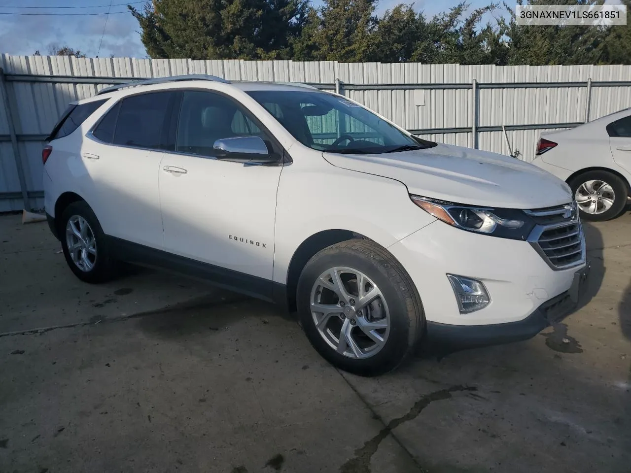 2020 Chevrolet Equinox Premier VIN: 3GNAXNEV1LS661851 Lot: 78296664