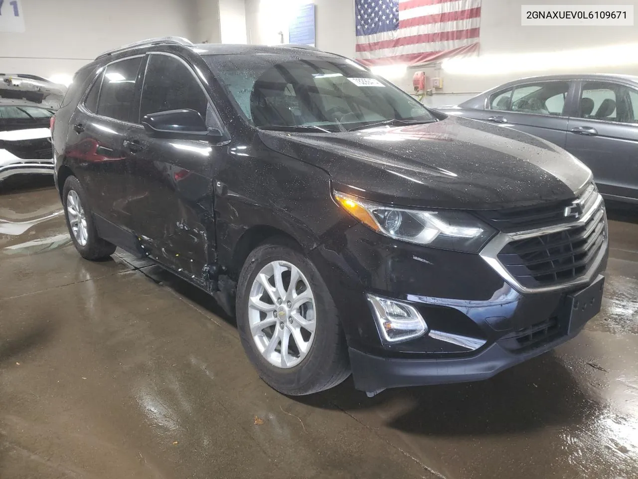 2020 Chevrolet Equinox Lt VIN: 2GNAXUEV0L6109671 Lot: 78299474