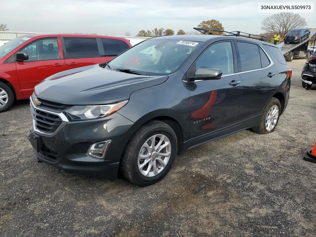 2020 Chevrolet Equinox Lt VIN: 3GNAXUEV9LS509973 Lot: 78398374