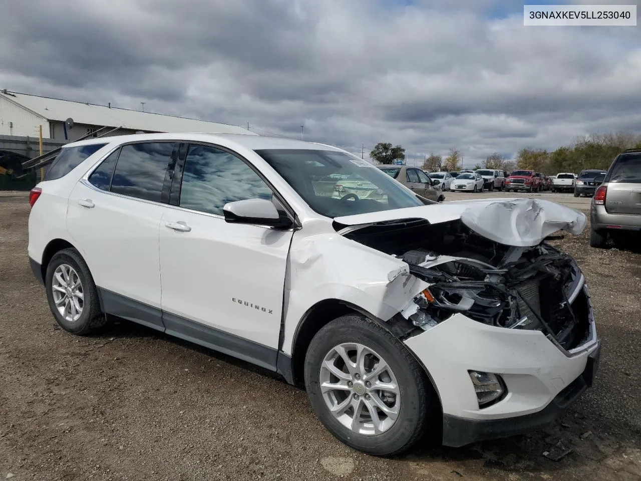 2020 Chevrolet Equinox Lt VIN: 3GNAXKEV5LL253040 Lot: 78449674