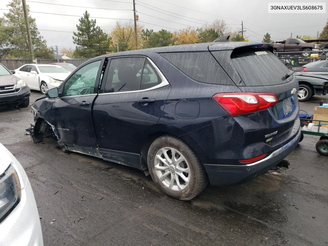 2020 Chevrolet Equinox Lt VIN: 3GNAXUEV3LS608675 Lot: 78499804