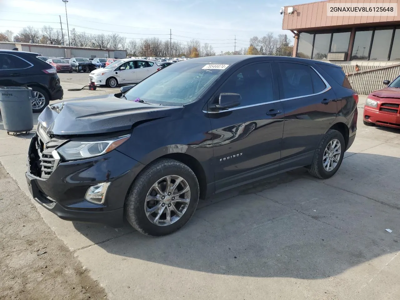 2020 Chevrolet Equinox Lt VIN: 2GNAXUEV8L6125648 Lot: 78544474