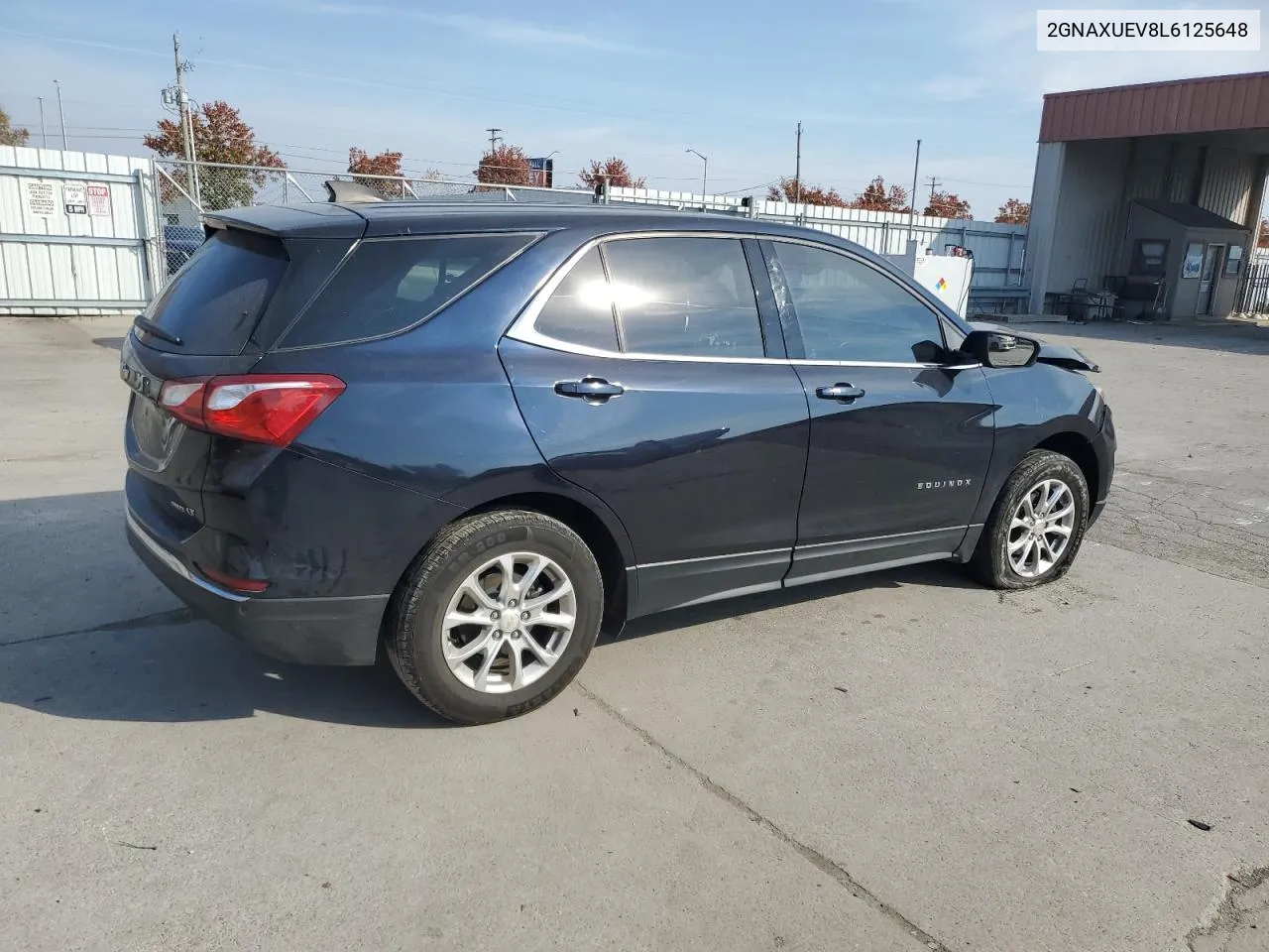 2020 Chevrolet Equinox Lt VIN: 2GNAXUEV8L6125648 Lot: 78544474