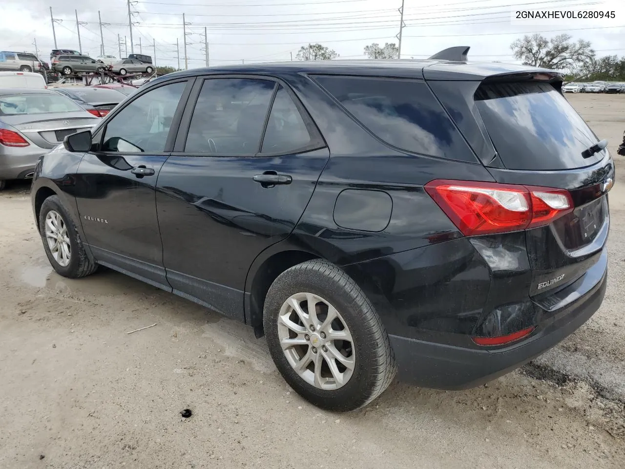 2020 Chevrolet Equinox Ls VIN: 2GNAXHEV0L6280945 Lot: 78553484