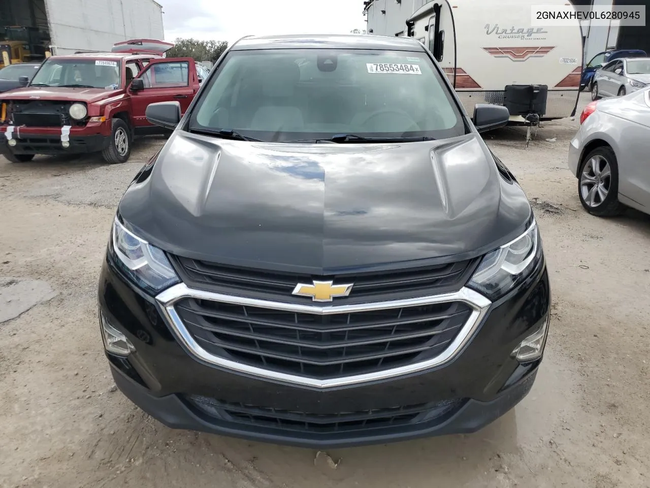 2020 Chevrolet Equinox Ls VIN: 2GNAXHEV0L6280945 Lot: 78553484