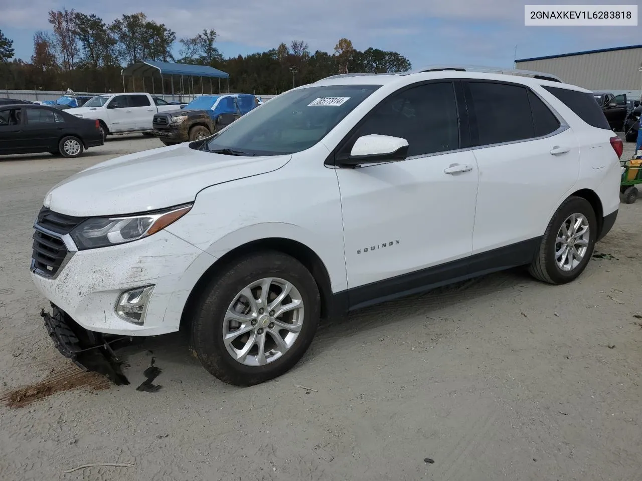 2020 Chevrolet Equinox Lt VIN: 2GNAXKEV1L6283818 Lot: 78577914