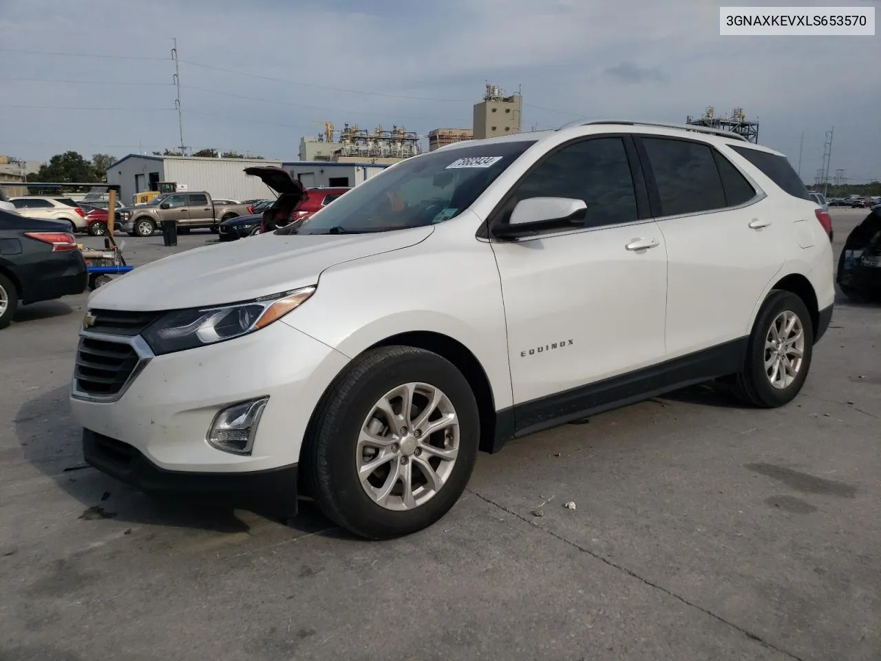 2020 Chevrolet Equinox Lt VIN: 3GNAXKEVXLS653570 Lot: 78603434