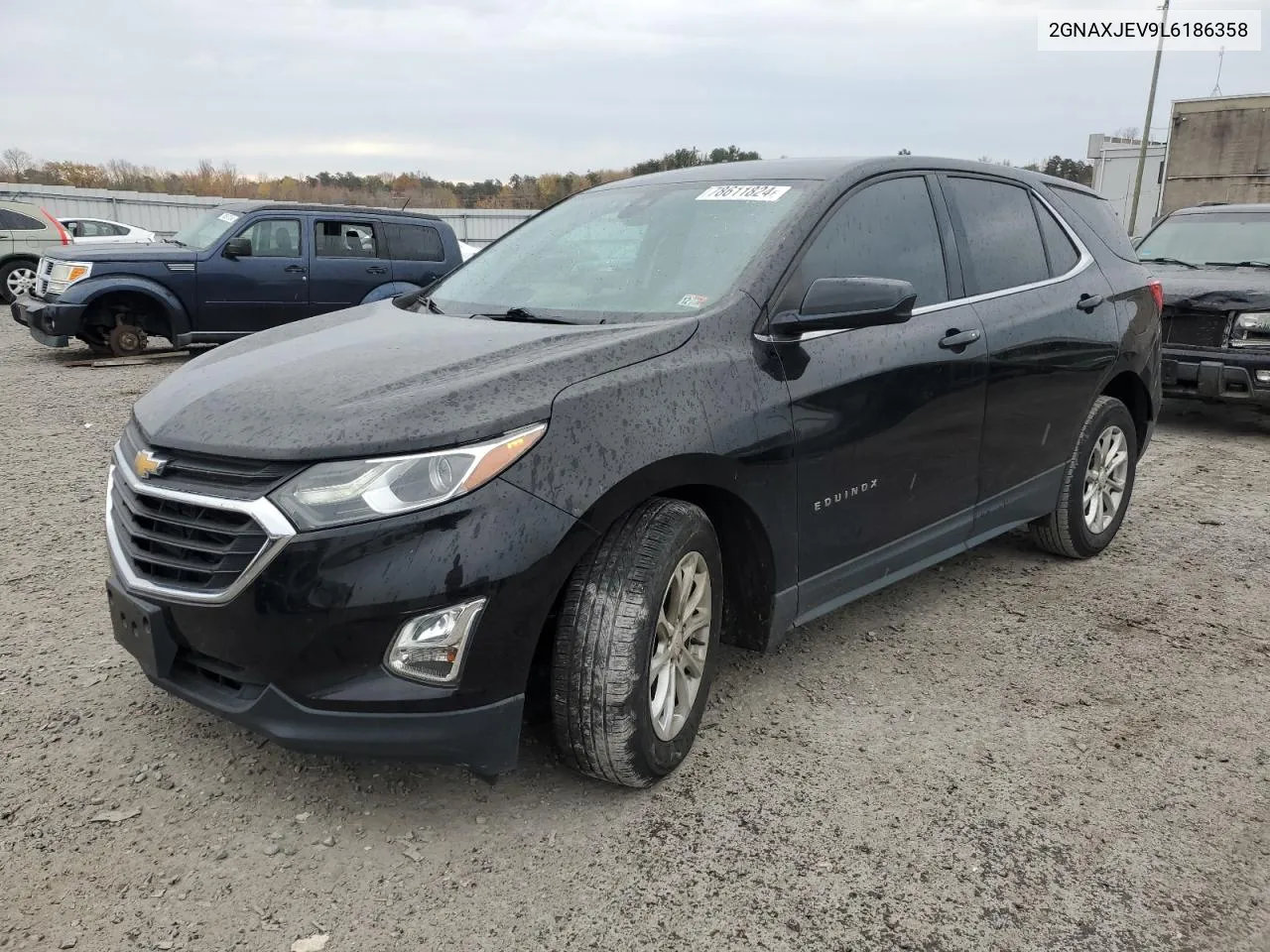 2020 Chevrolet Equinox Lt VIN: 2GNAXJEV9L6186358 Lot: 78611824