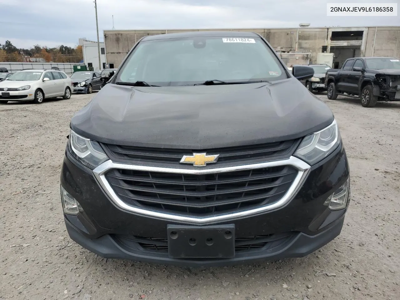 2020 Chevrolet Equinox Lt VIN: 2GNAXJEV9L6186358 Lot: 78611824