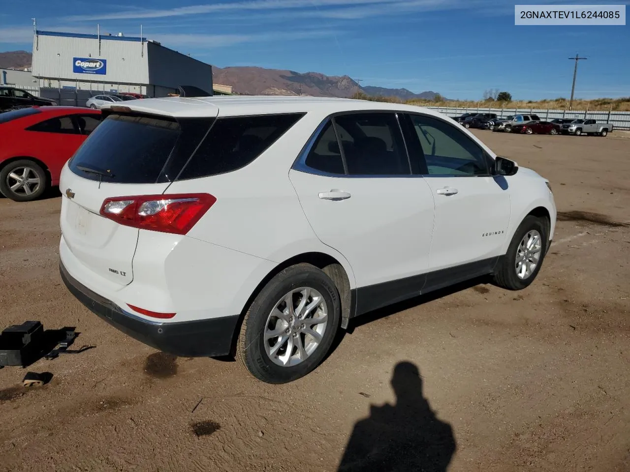 2020 Chevrolet Equinox Lt VIN: 2GNAXTEV1L6244085 Lot: 78624204