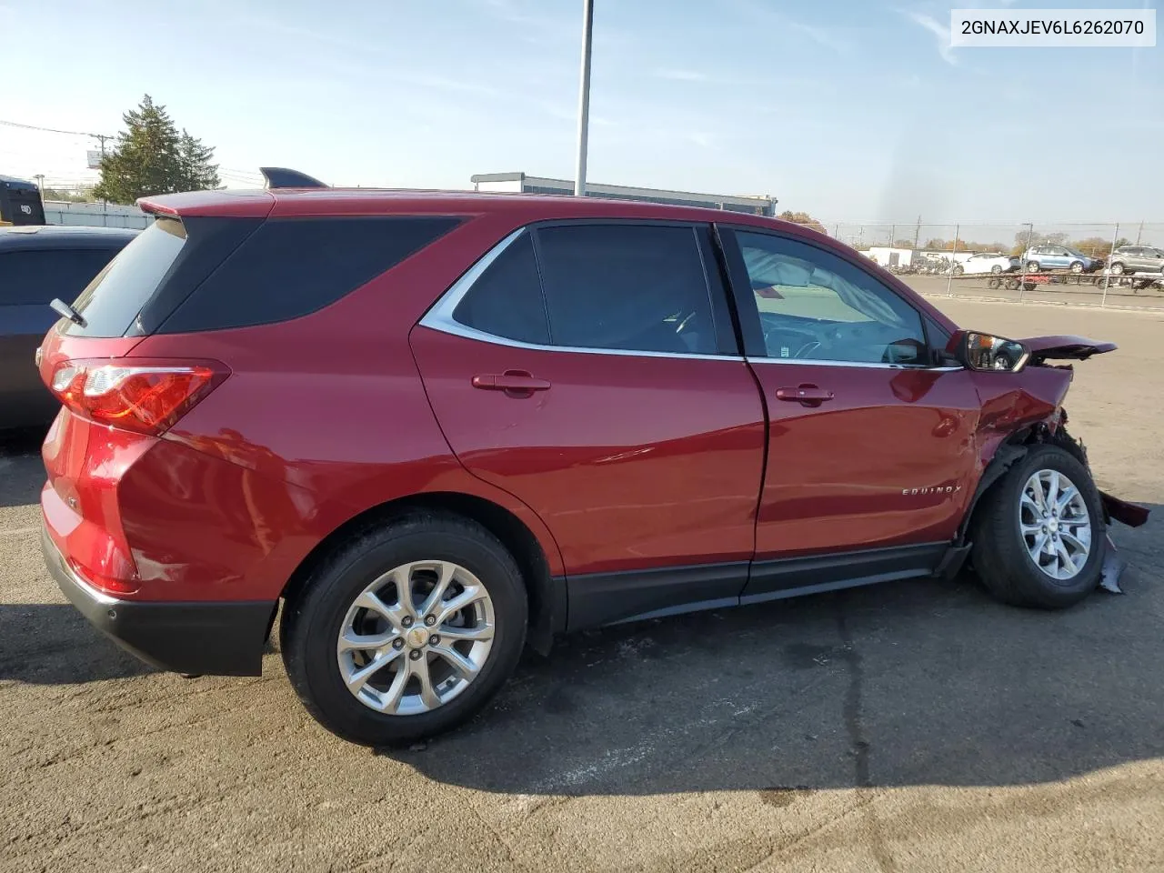 2020 Chevrolet Equinox Lt VIN: 2GNAXJEV6L6262070 Lot: 78646494