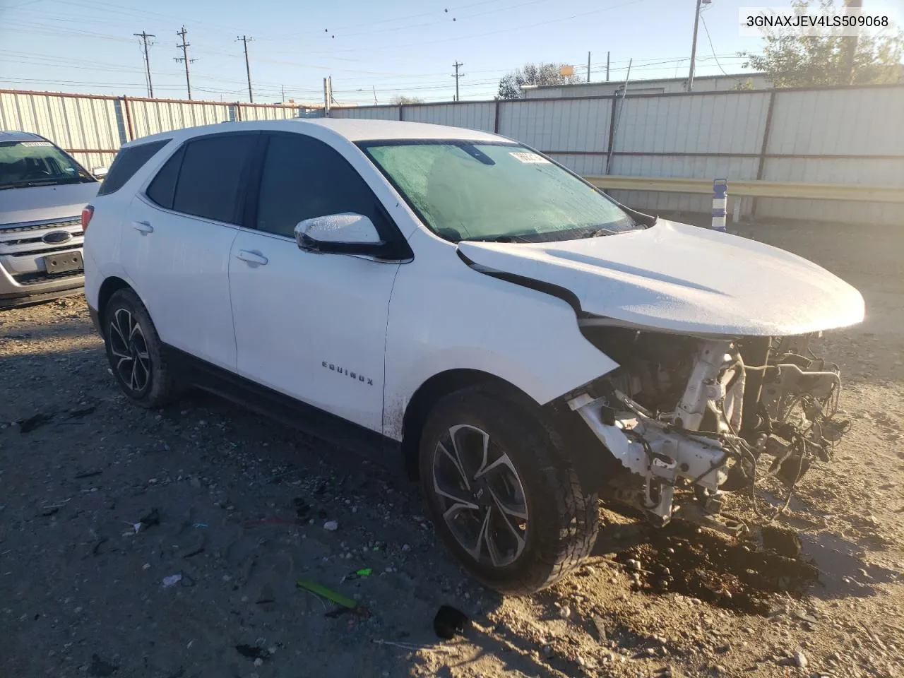 2020 Chevrolet Equinox Lt VIN: 3GNAXJEV4LS509068 Lot: 78662194