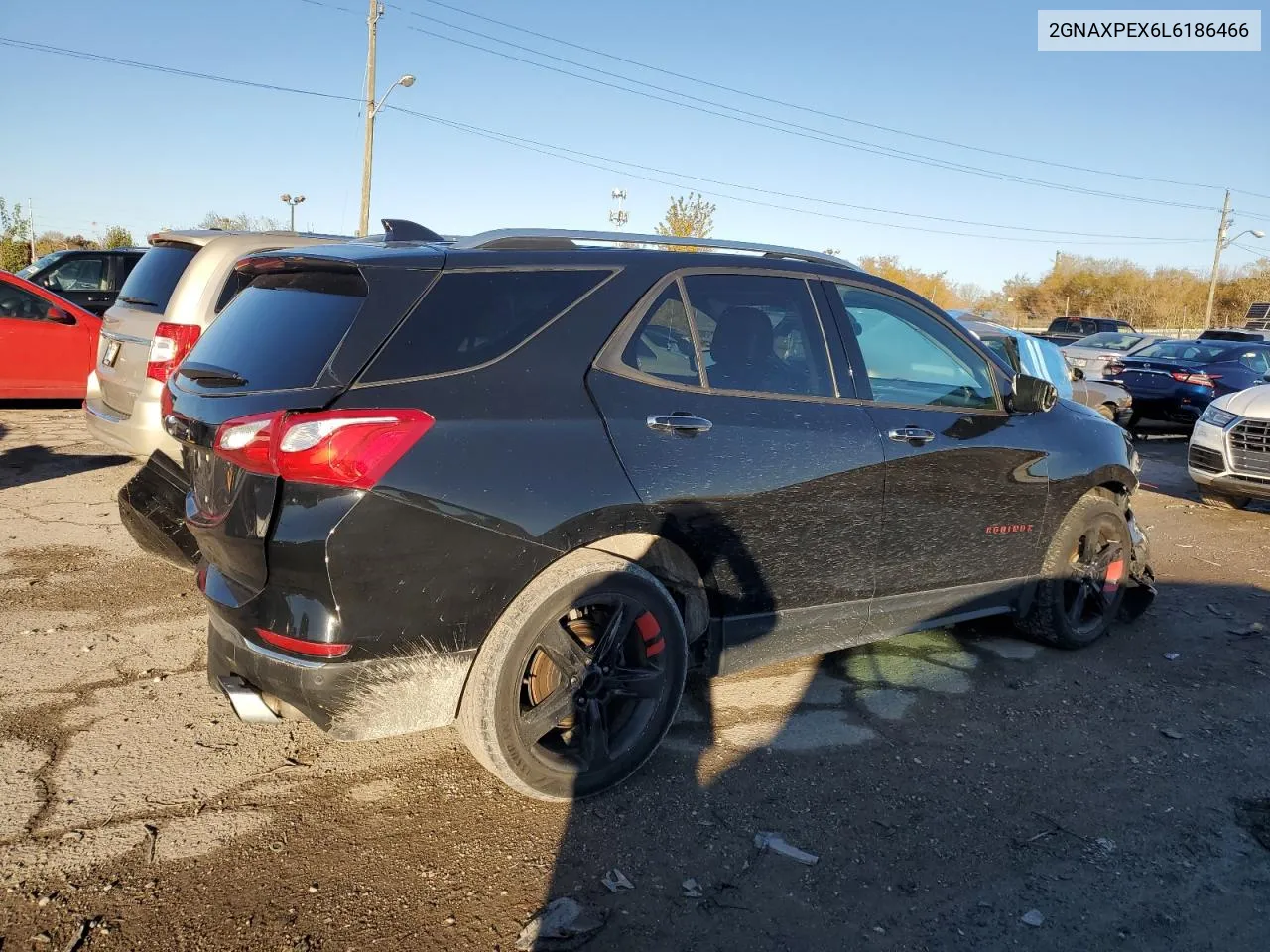 2020 Chevrolet Equinox Premier VIN: 2GNAXPEX6L6186466 Lot: 78667544