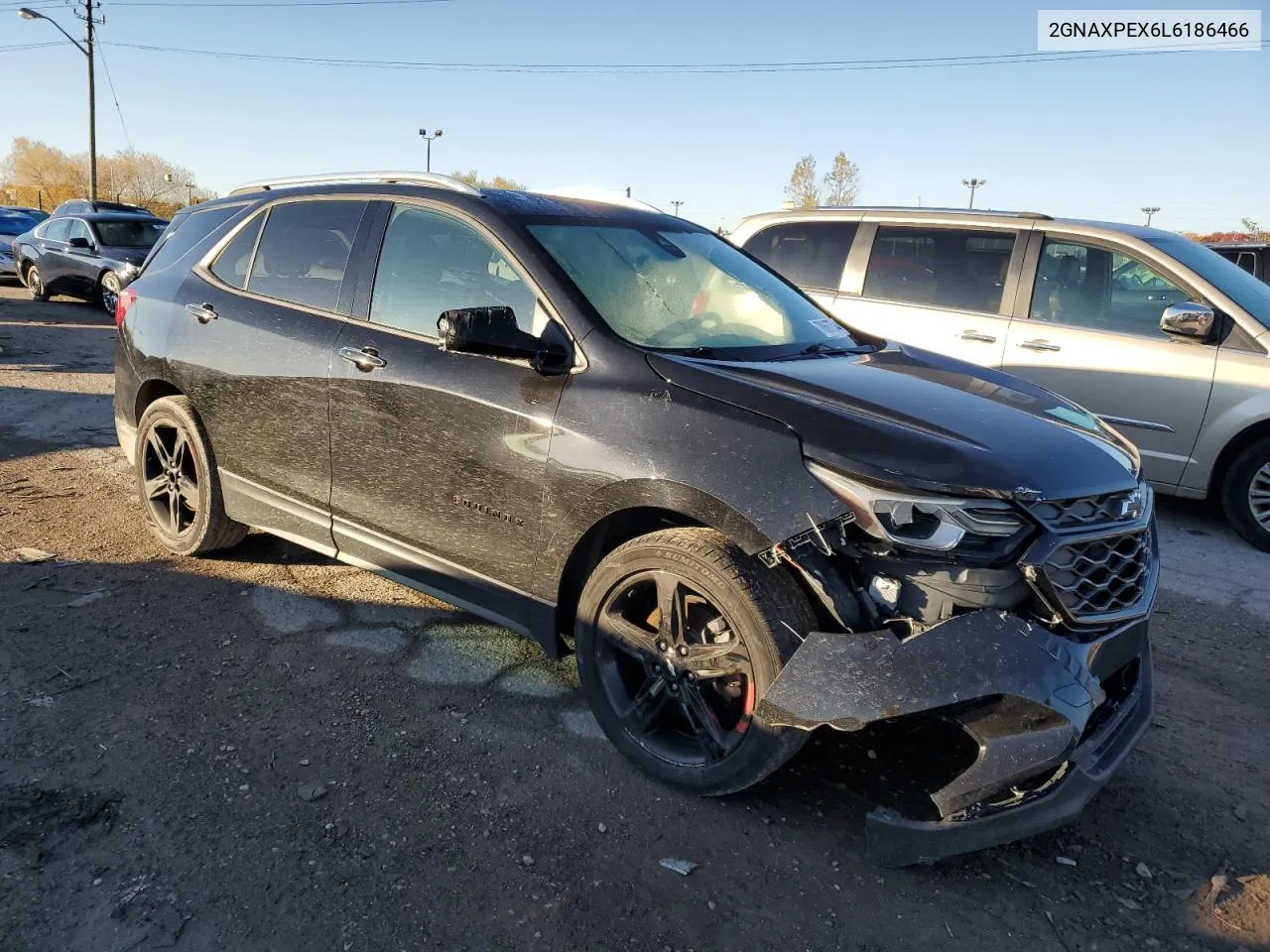 2020 Chevrolet Equinox Premier VIN: 2GNAXPEX6L6186466 Lot: 78667544