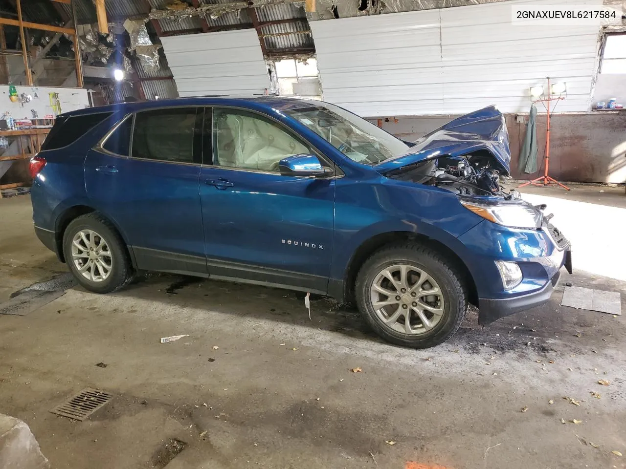 2020 Chevrolet Equinox Lt VIN: 2GNAXUEV8L6217584 Lot: 78702354