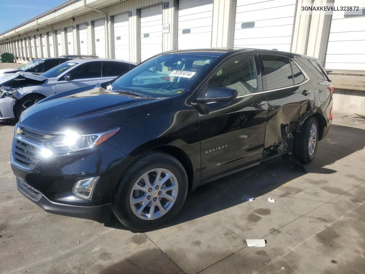 2020 Chevrolet Equinox Lt VIN: 3GNAXKEV6LL323872 Lot: 78781414