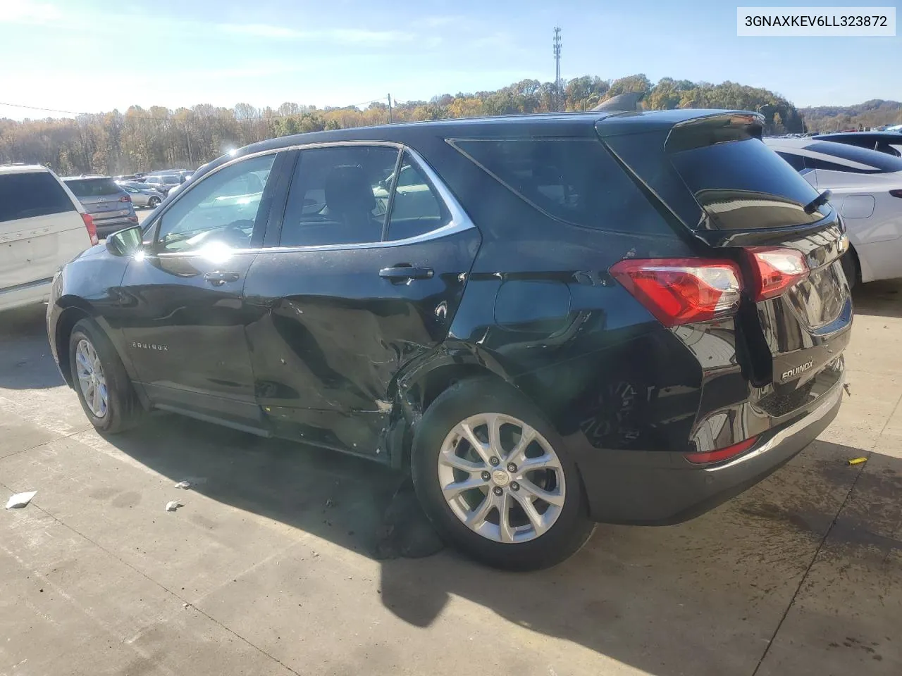 2020 Chevrolet Equinox Lt VIN: 3GNAXKEV6LL323872 Lot: 78781414