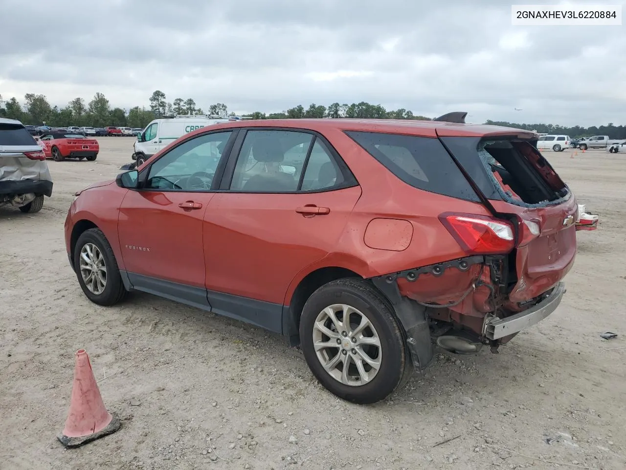 2GNAXHEV3L6220884 2020 Chevrolet Equinox Ls