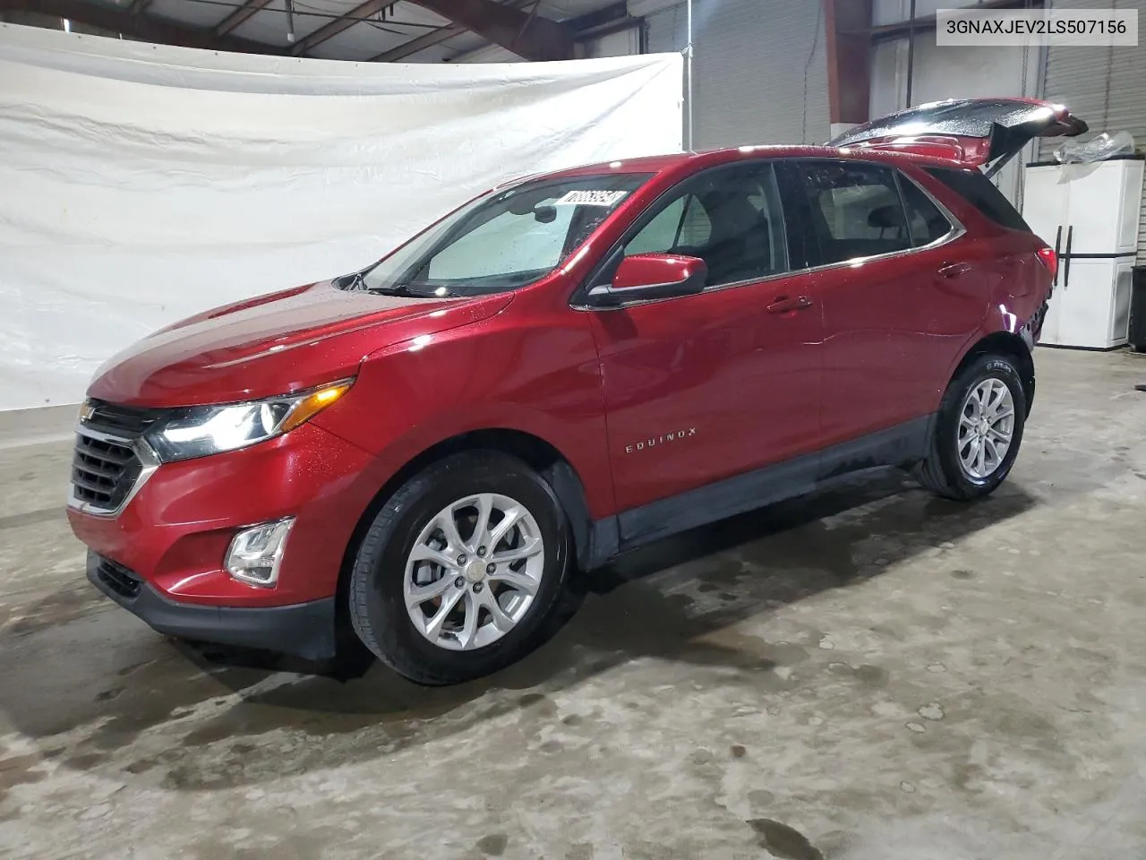 2020 Chevrolet Equinox Lt VIN: 3GNAXJEV2LS507156 Lot: 78863954