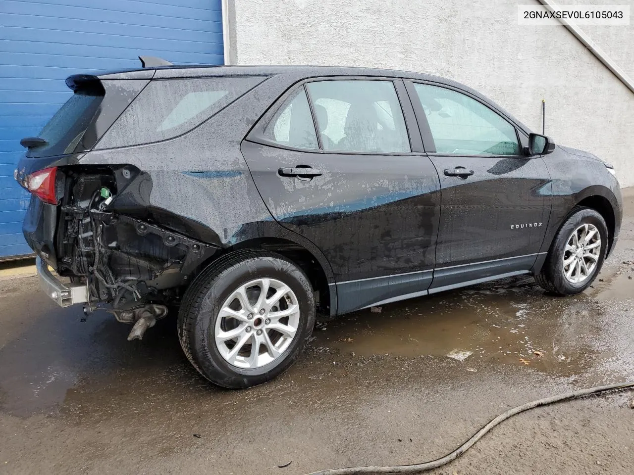 2020 Chevrolet Equinox Ls VIN: 2GNAXSEV0L6105043 Lot: 78874024