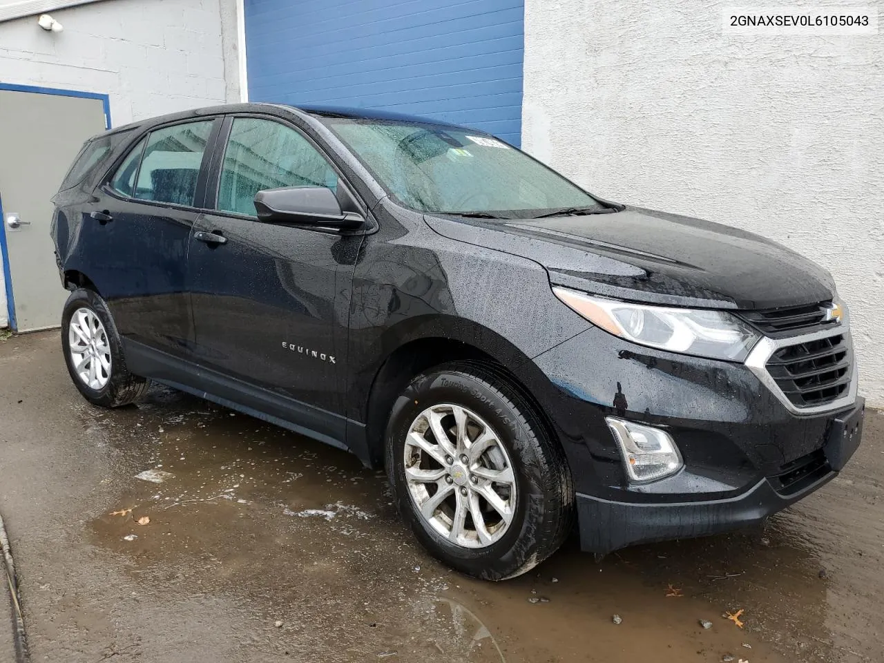 2020 Chevrolet Equinox Ls VIN: 2GNAXSEV0L6105043 Lot: 78874024