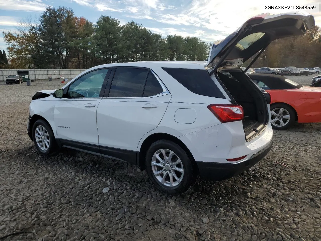 2020 Chevrolet Equinox Lt VIN: 3GNAXKEV1LS548559 Lot: 78882594