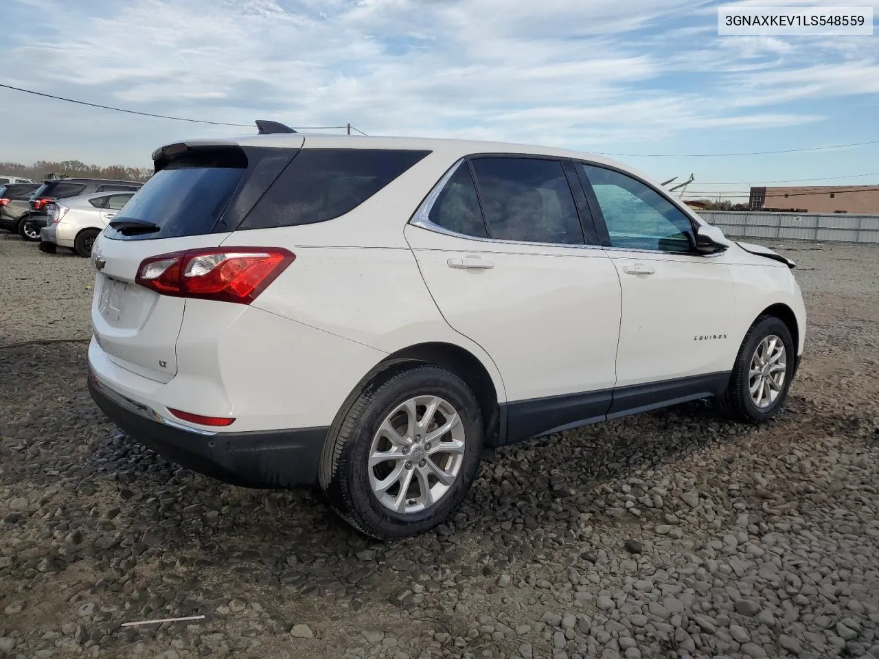 2020 Chevrolet Equinox Lt VIN: 3GNAXKEV1LS548559 Lot: 78882594