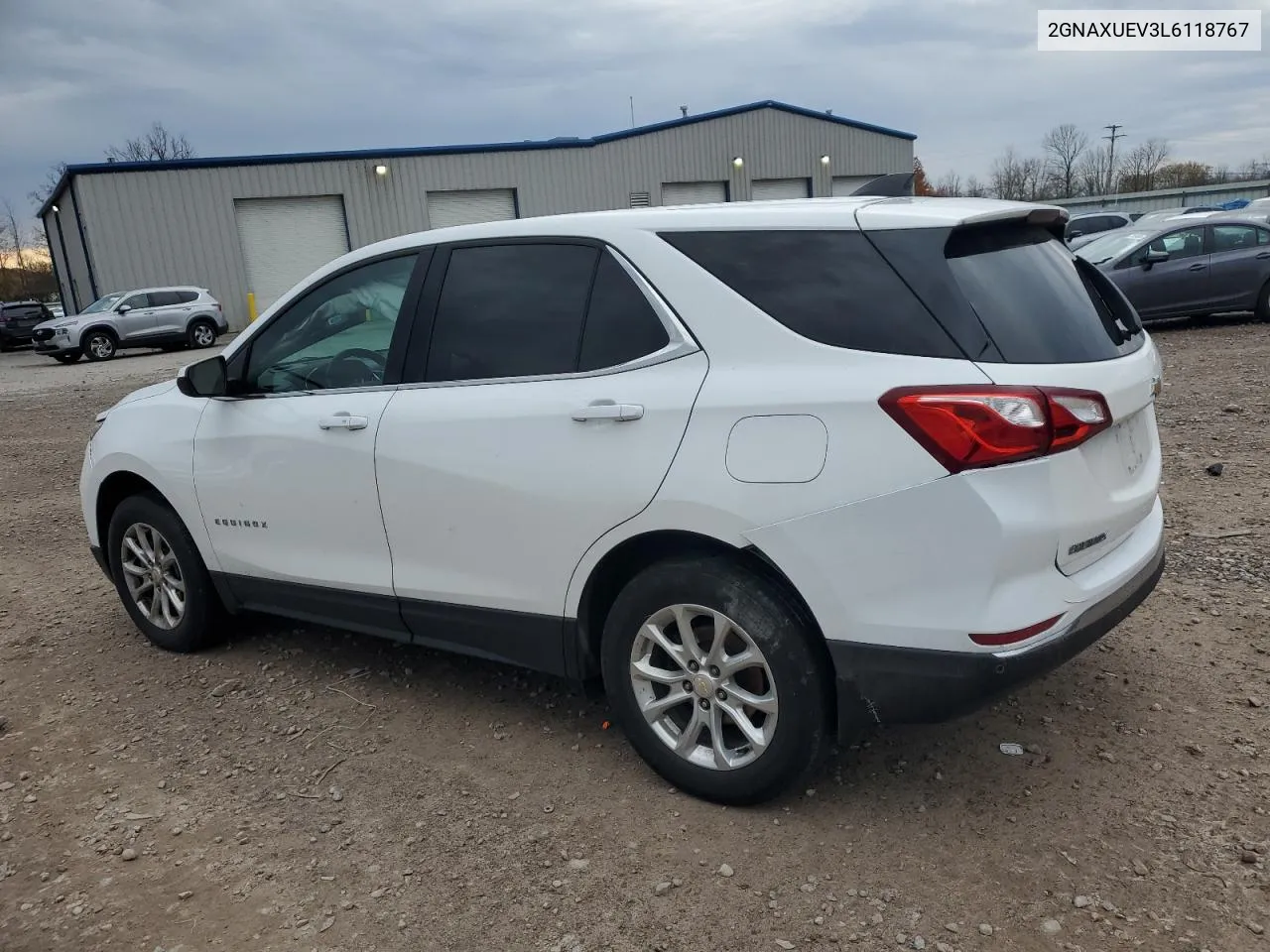 2020 Chevrolet Equinox Lt VIN: 2GNAXUEV3L6118767 Lot: 78943034