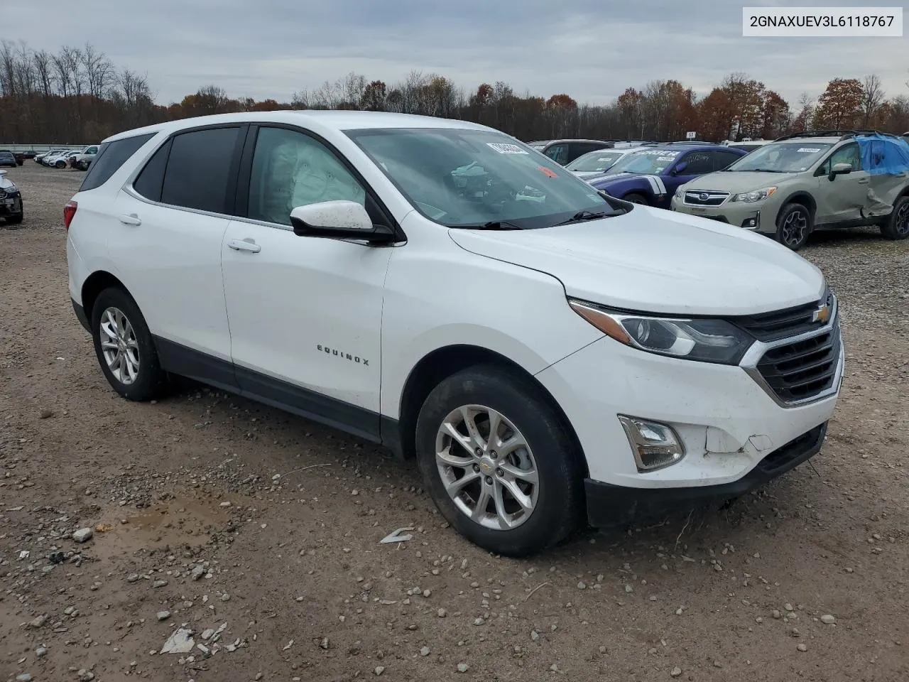 2020 Chevrolet Equinox Lt VIN: 2GNAXUEV3L6118767 Lot: 78943034