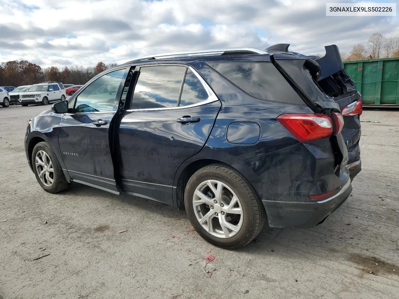 2020 Chevrolet Equinox Lt VIN: 3GNAXLEX9LS502226 Lot: 78945114