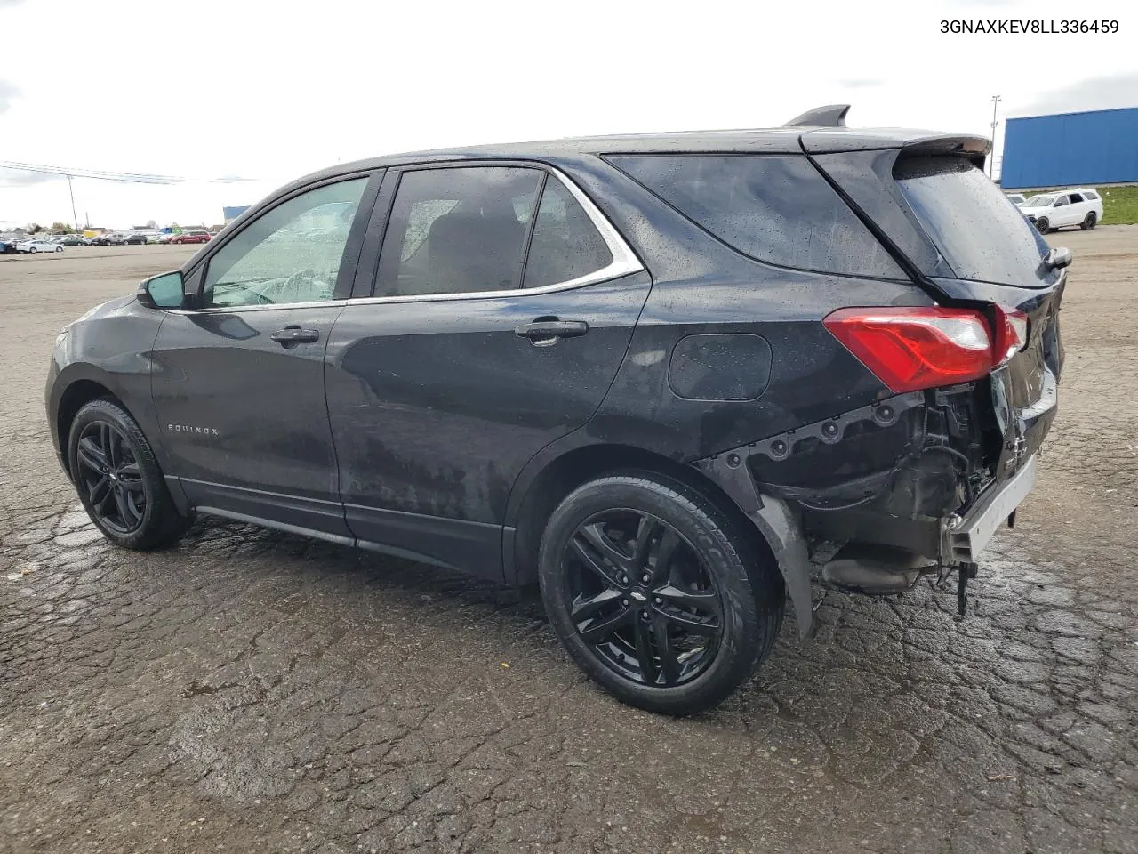 2020 Chevrolet Equinox Lt VIN: 3GNAXKEV8LL336459 Lot: 78962004