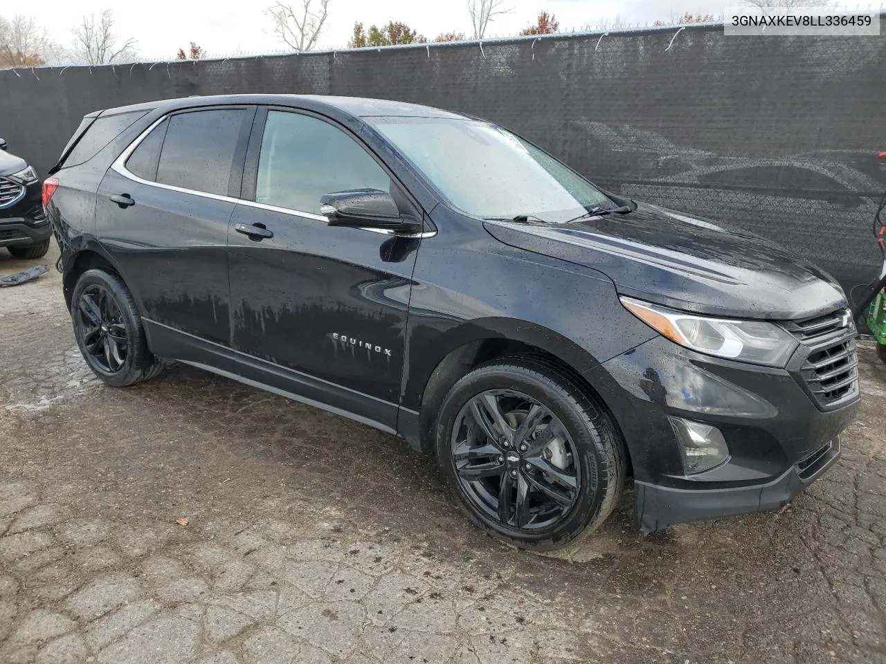 2020 Chevrolet Equinox Lt VIN: 3GNAXKEV8LL336459 Lot: 78962004