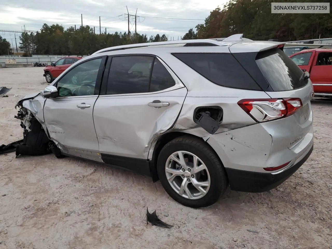 2020 Chevrolet Equinox Premier VIN: 3GNAXNEVXLS737258 Lot: 78983704